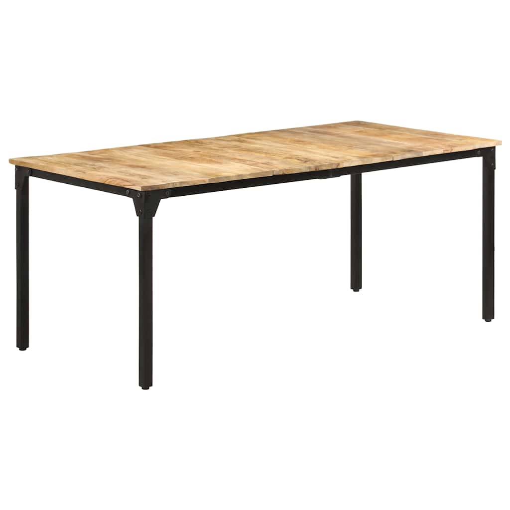 Blagovaonski stol 180 x 90 x 76 cm od grubog drva manga