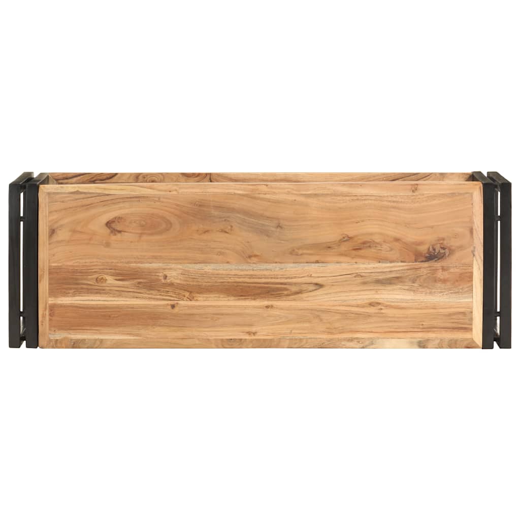 TV ormarić 90 x 30 x 40 cm od masivnog bagremovog drva