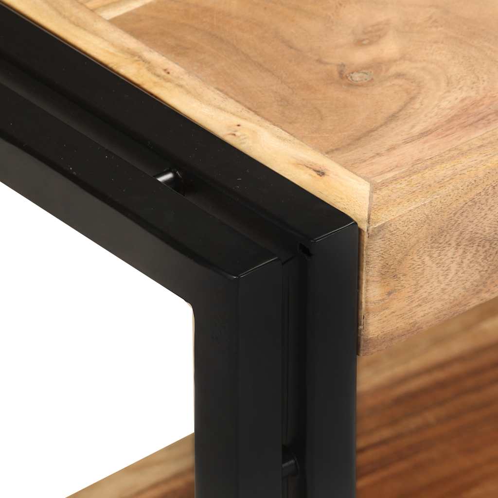 TV ormarić 90 x 30 x 40 cm od masivnog bagremovog drva