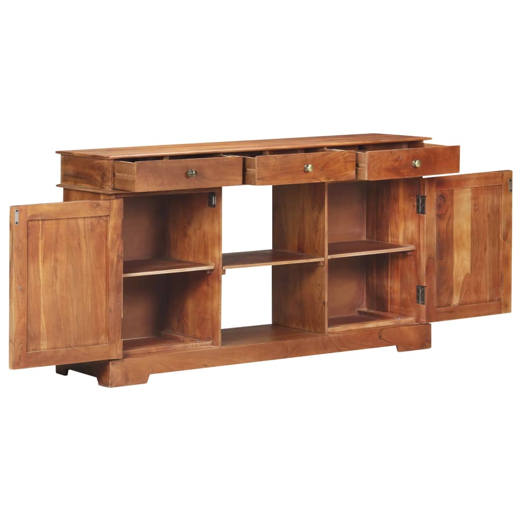 Komoda od masivnog bagremovog drva 135 x 35 x 75 cm