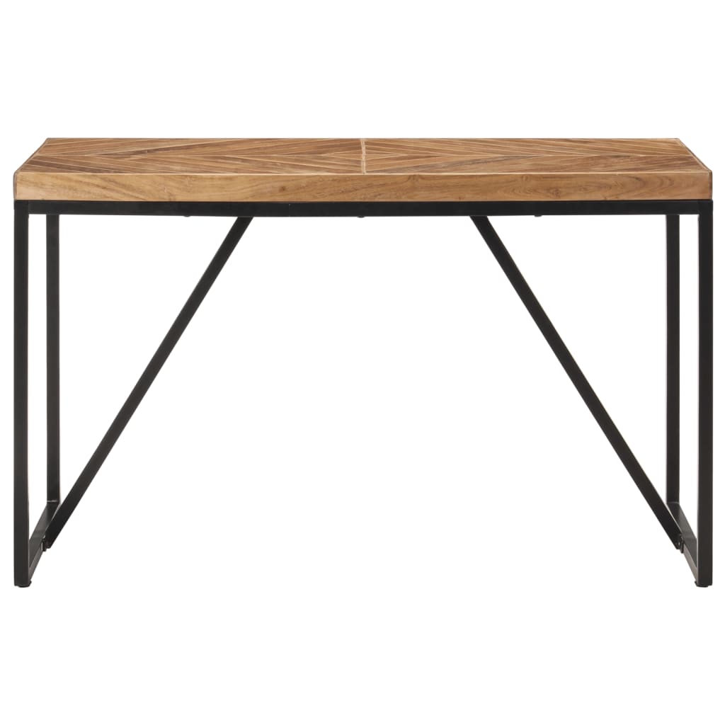 Blagovaonski stol 120 x 60 x 76 cm masivno drvo bagrema i manga