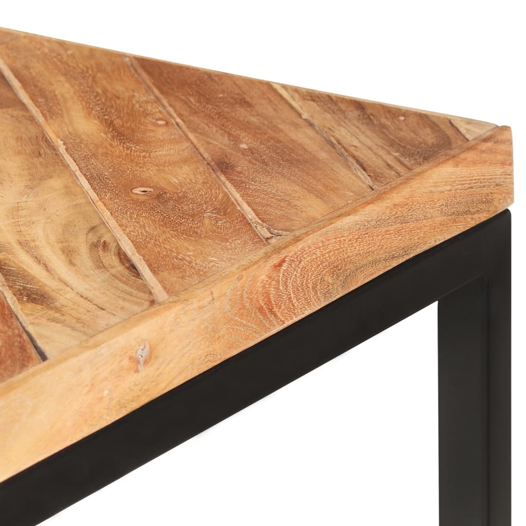 Blagovaonski stol 200 x 90 x 76 cm masivno drvo bagrema i manga