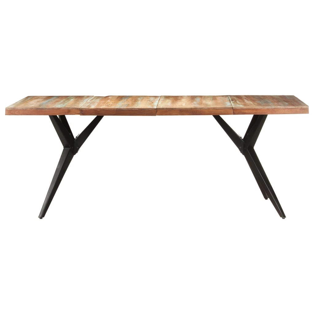 Blagovaonski stol 200 x 90 x 76 cm od masivnog obnovljenog drva