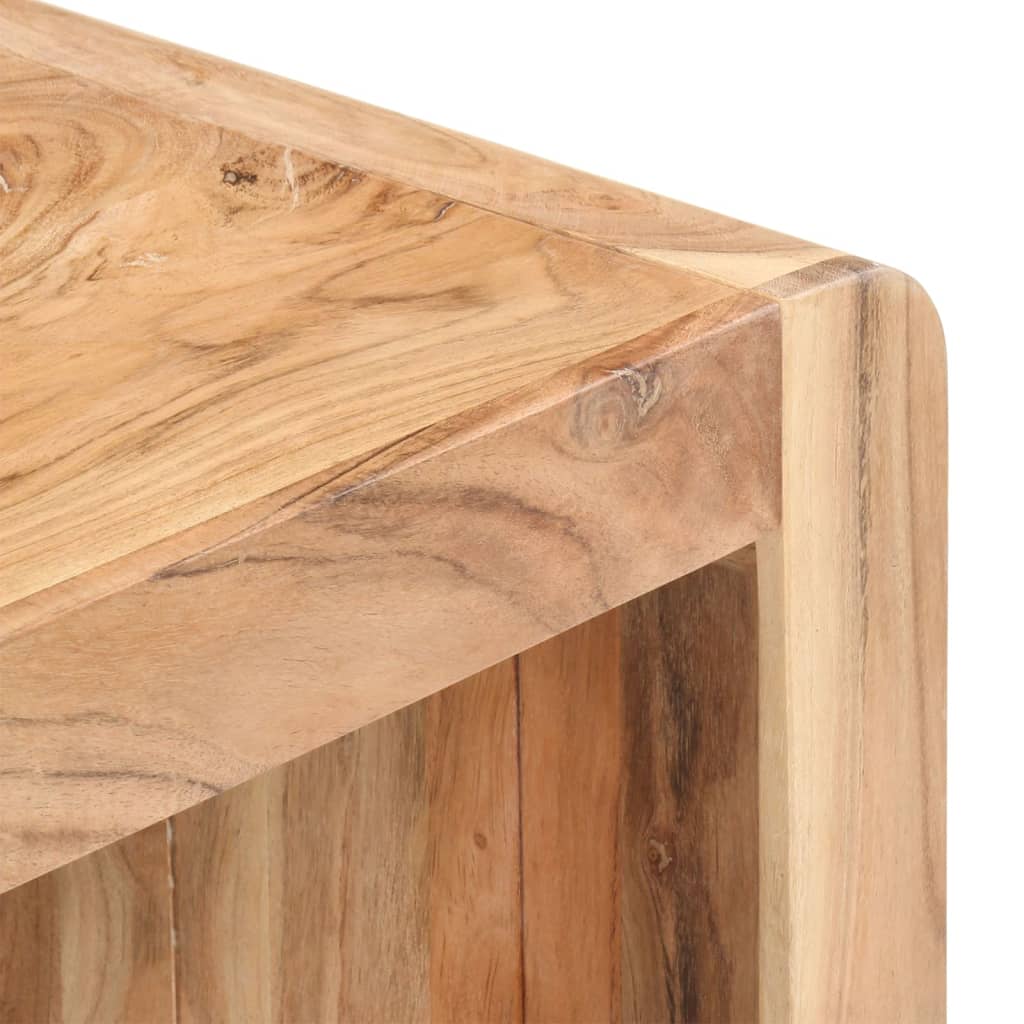 Klupa od masivnog bagremovog drva 110 x 38 x 46 cm