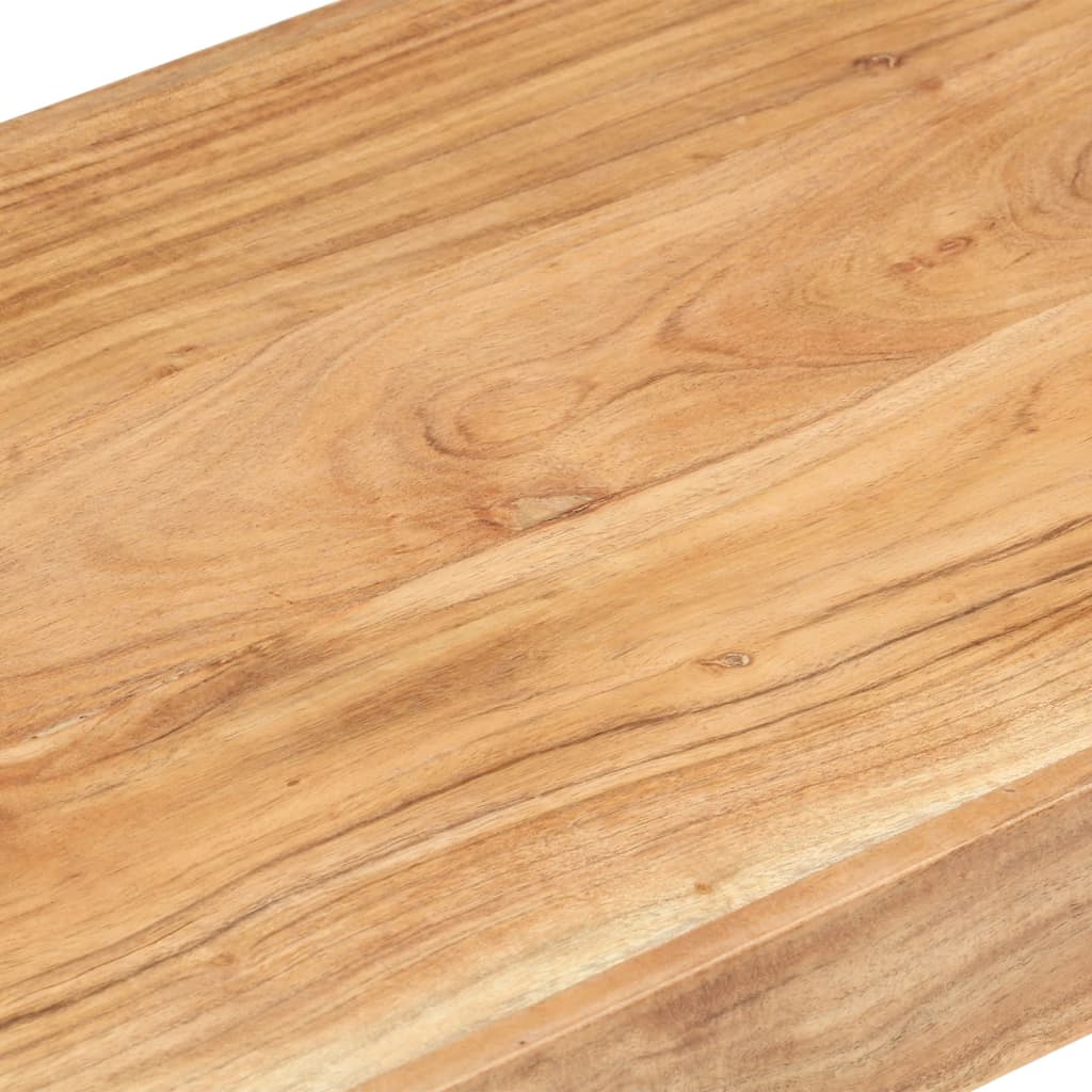 Klupa od masivnog bagremovog drva 110 x 38 x 46 cm