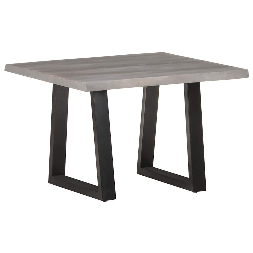 Stolić za kavu sa živim rubovima 60x60x40 cm od bagremovog drva