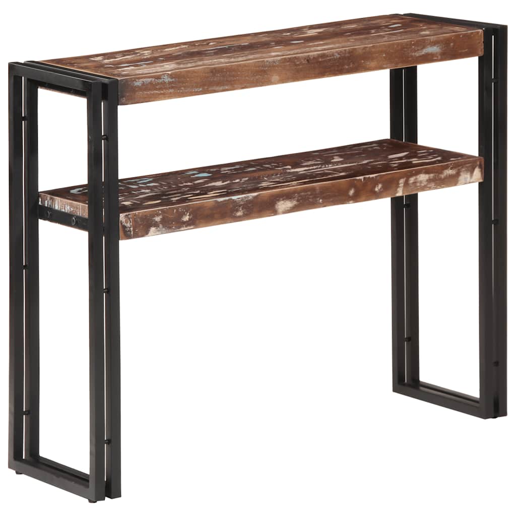 Konzolni stol 90 x 30 x 75 cm od masivnog obnovljenog drva