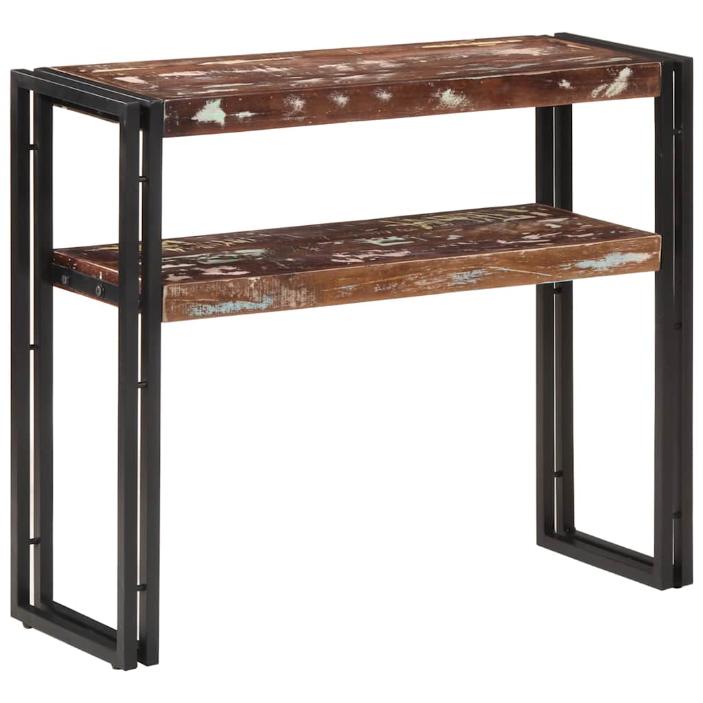 Konzolni stol 90 x 30 x 75 cm od masivnog obnovljenog drva