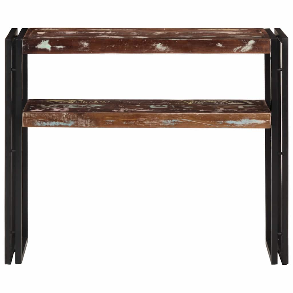 Konzolni stol 90 x 30 x 75 cm od masivnog obnovljenog drva