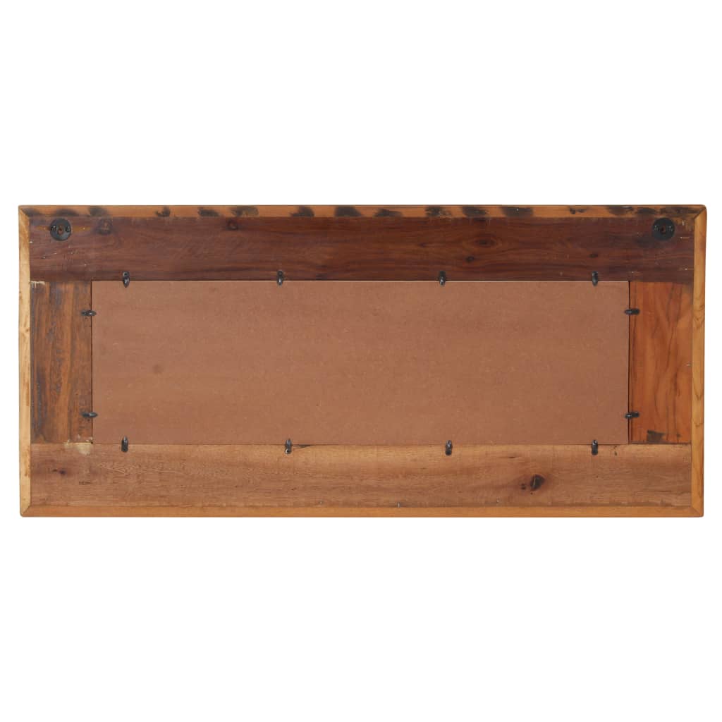 Ogledalo s likom Buddhe 110x50 cm od masivnog obnovljenog drva
