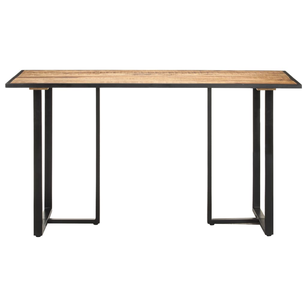 Blagovaonski stol 140 cm od grubog drva manga