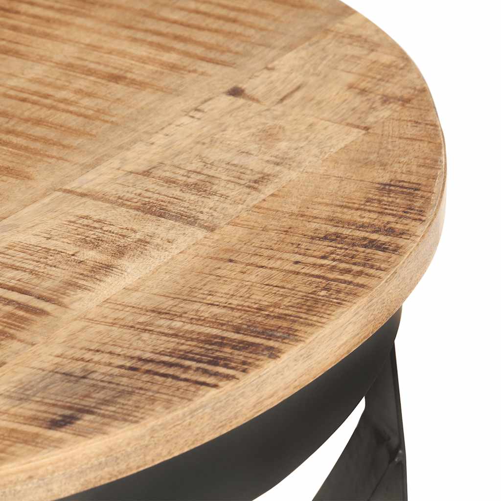 Stolić za kavu Ø 68 x 43 cm od grubog drva manga