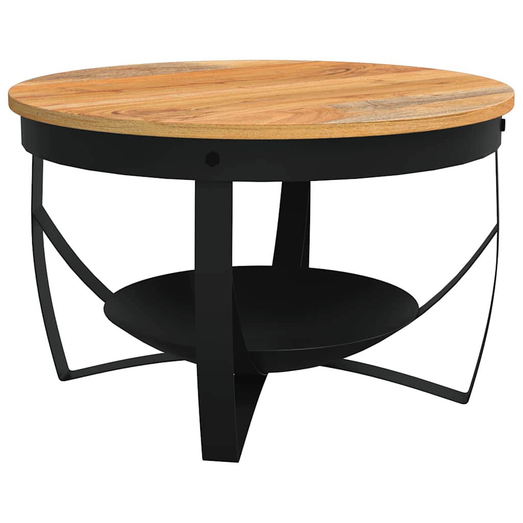 Stolić za kavu Ø 68 x 43 cm od masivnog bagremovog drva