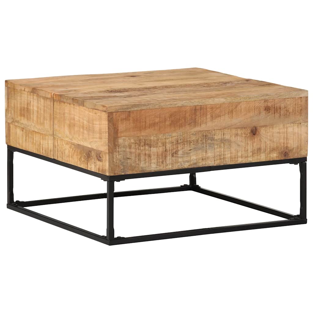 Stolić za kavu 68 x 68 x 41 cm od grubog drva manga