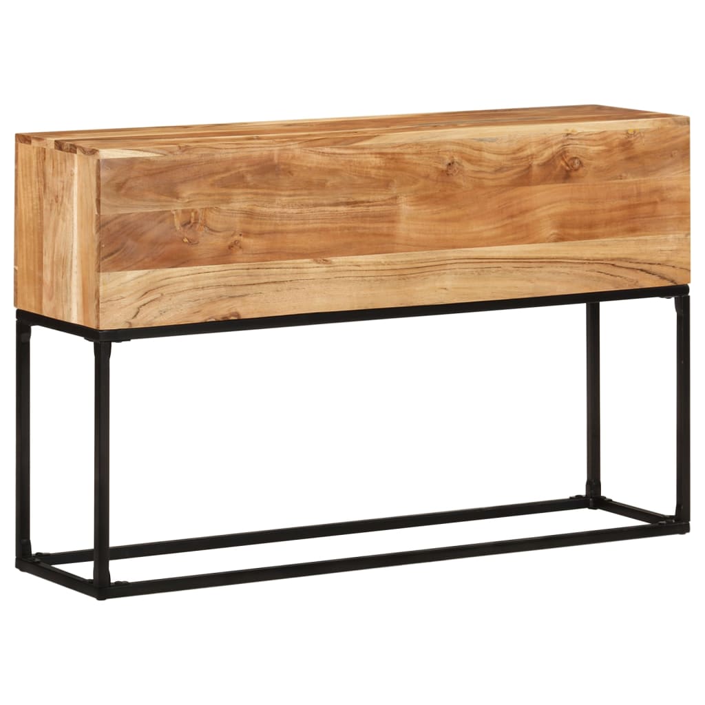 Konzolni stol 120 x 30 x 75 cm od masivnog bagremovog drva