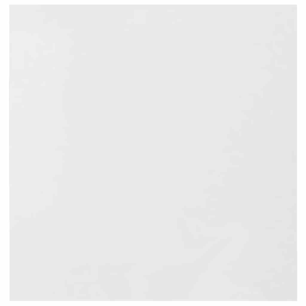 Plutajuće zidne police 4 kom sjajne bijele 23x23,5x3,8 cm MDF