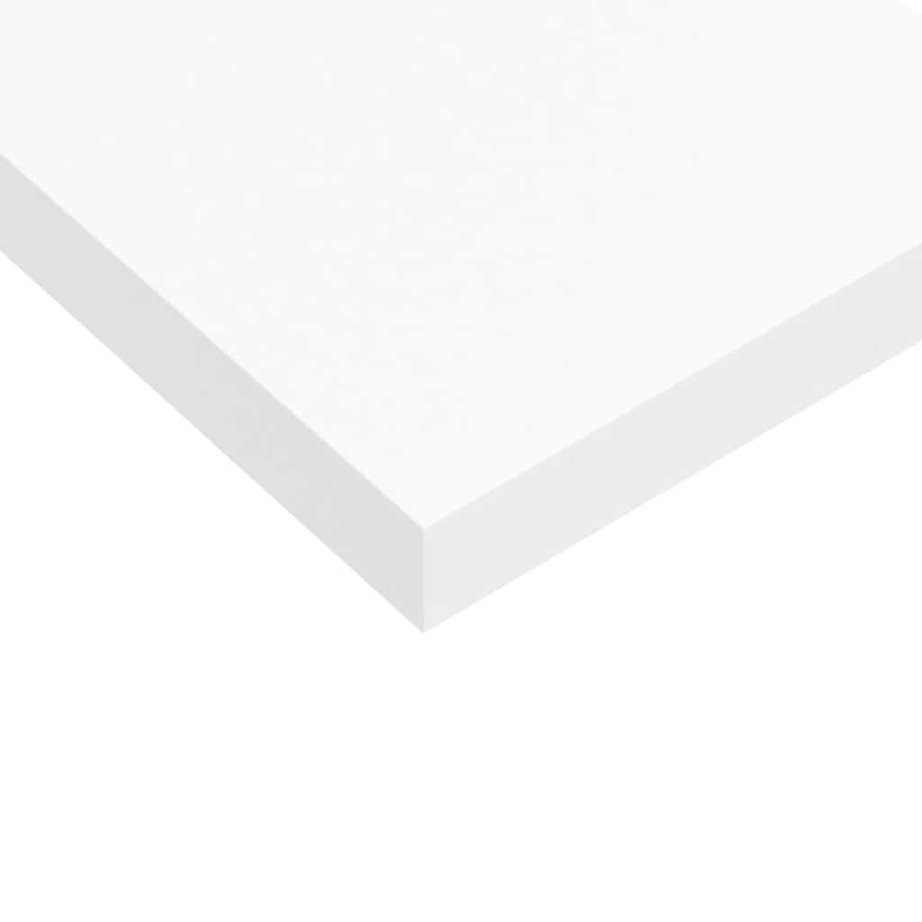 Plutajuća zidna polica bijela 60 x 23,5 x 3,8 cm MDF