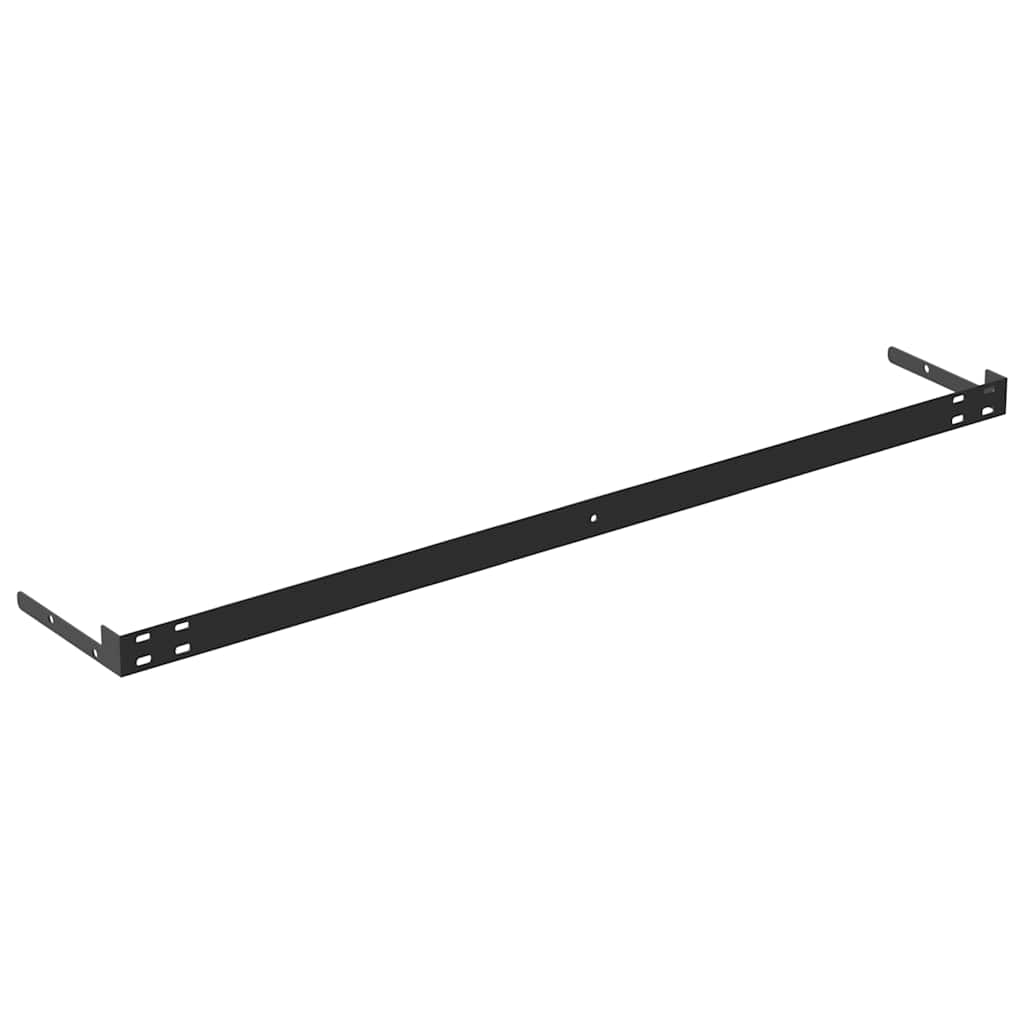 Plutajuće zidne police 4 kom bijele 80 x 23,5 x 3,8 cm MDF