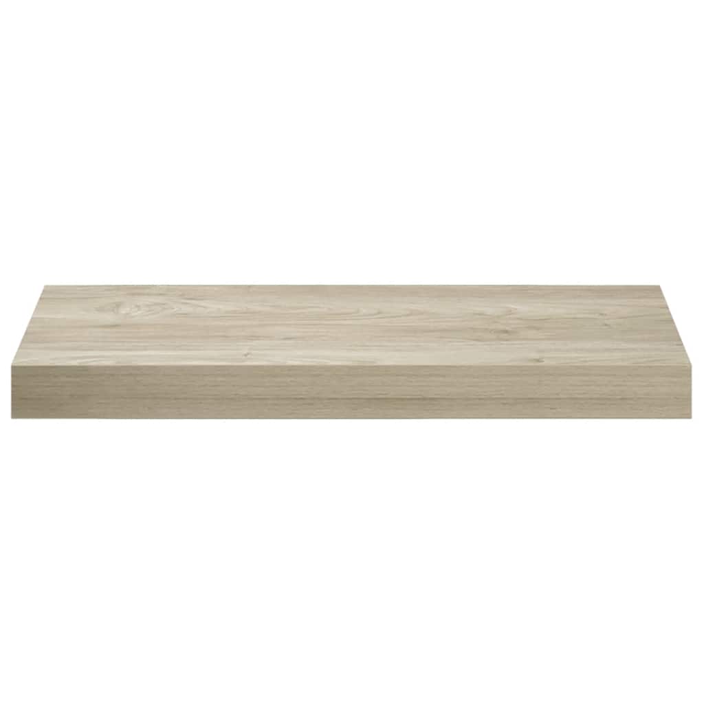 Plutajuća zidna polica boja hrasta 50 x 23 x 3,8 cm MDF