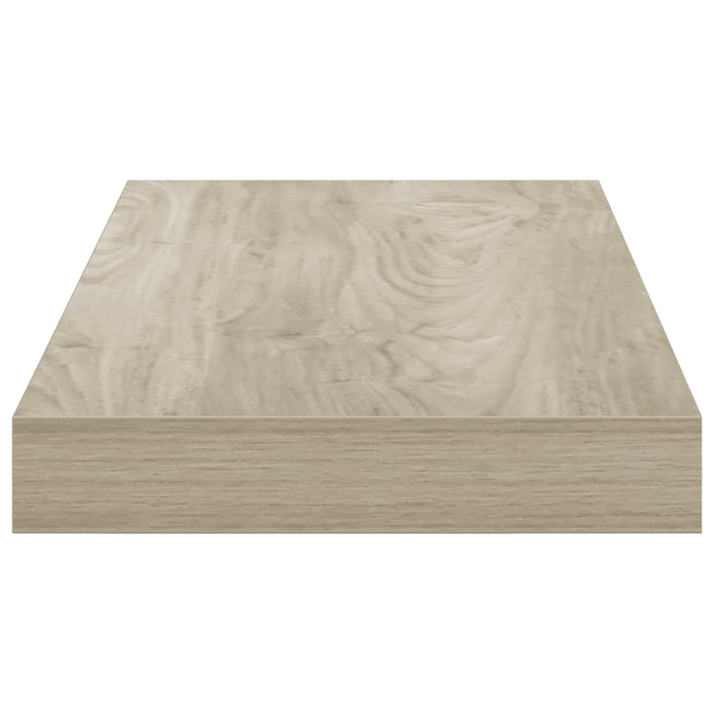 Plutajuća zidna polica boja hrasta 50 x 23 x 3,8 cm MDF