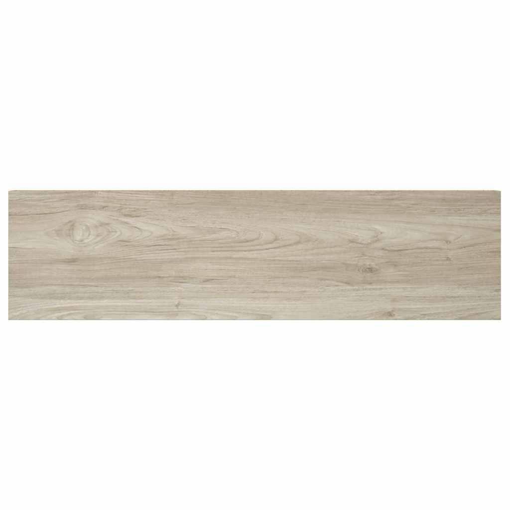 Plutajuća zidna polica boja hrasta 90 x 23,5 x 3,8 cm MDF