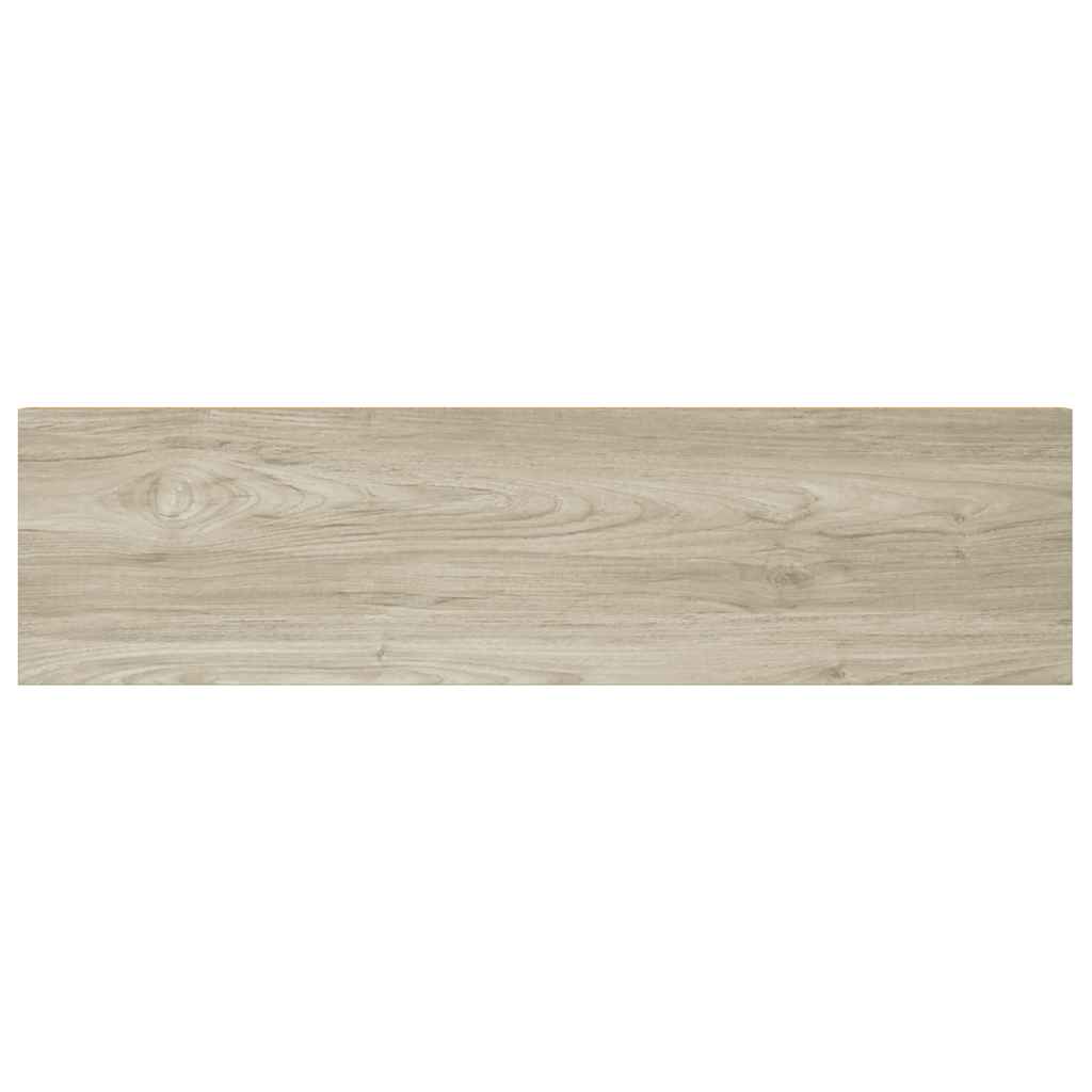 Plutajuće zidne police 4 kom boja hrasta 90 x 23,5 x 3,8 cm MDF