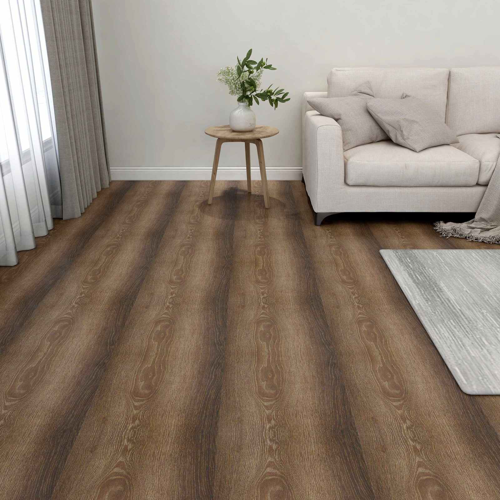 Podne daske 5,11 m² 55 pcs PVC Staro drvo