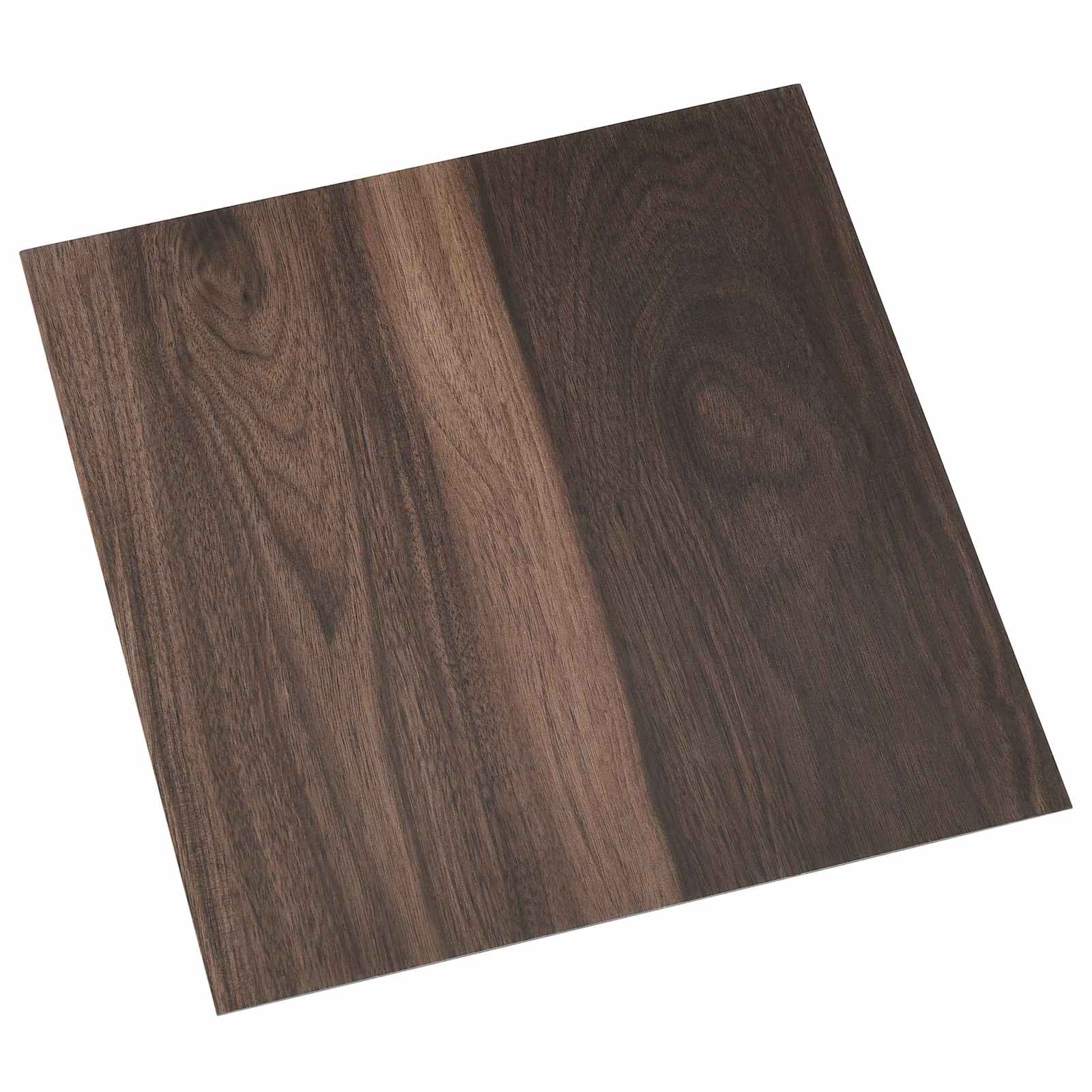Podne daske 55 pcs Tamno smeđa 5,11 m² PVC