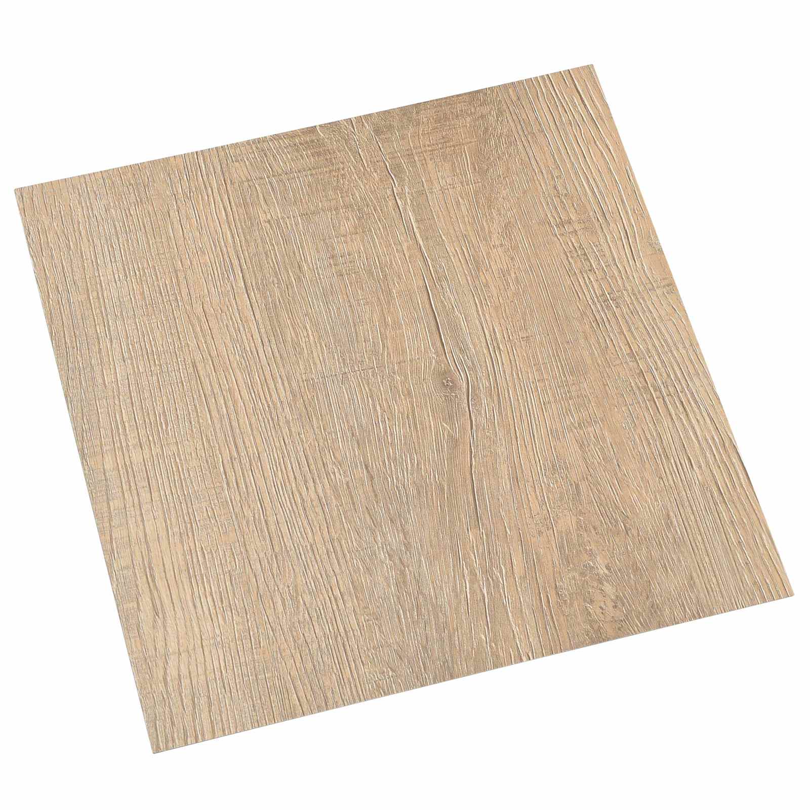 Podne daske 5,11 m² 55 pcs PVC Svijetlo siva, Tamno smeđa