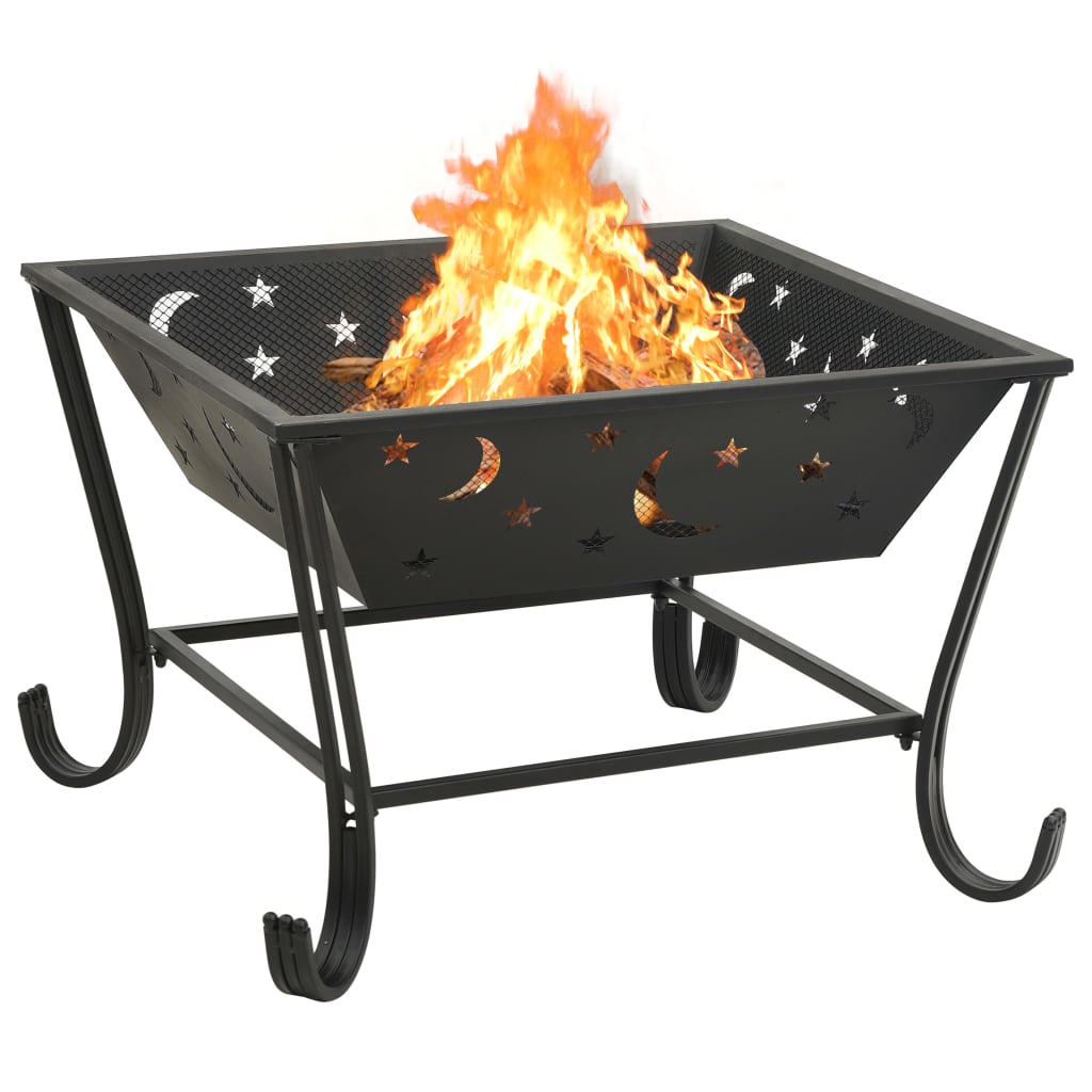 Posuda za vatru sa žaračem 62 cm XXL čelična