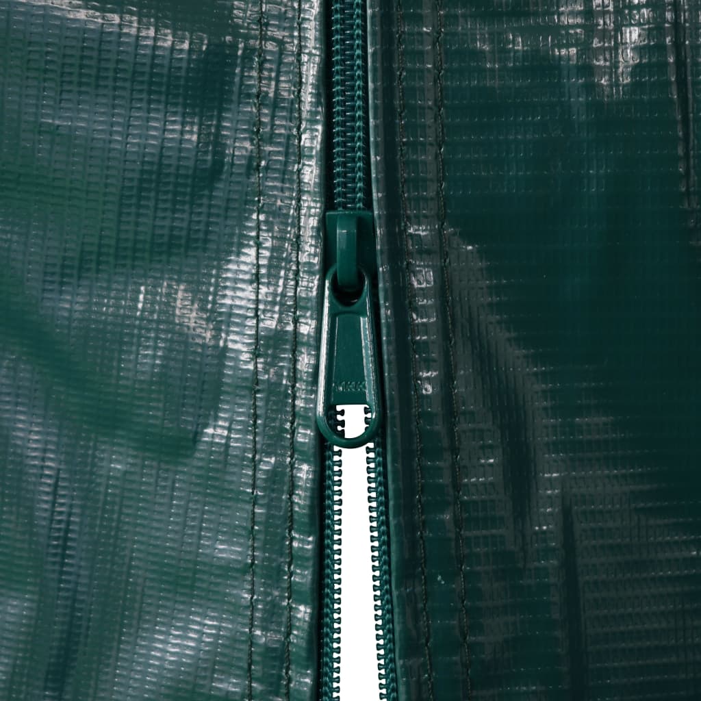 Garažni šator PVC 1,6 x 2,4 m zeleni