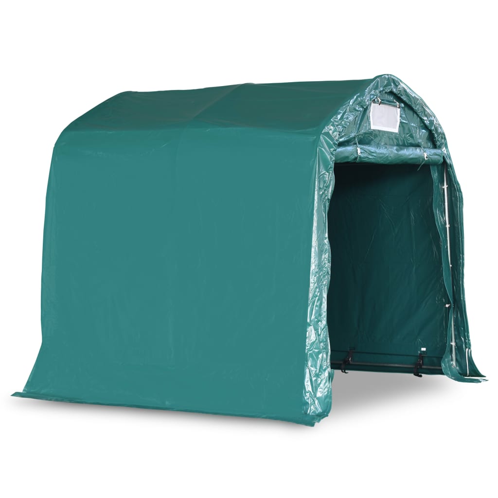 Garažni šator PVC 2,4 x 2,4 m zeleni