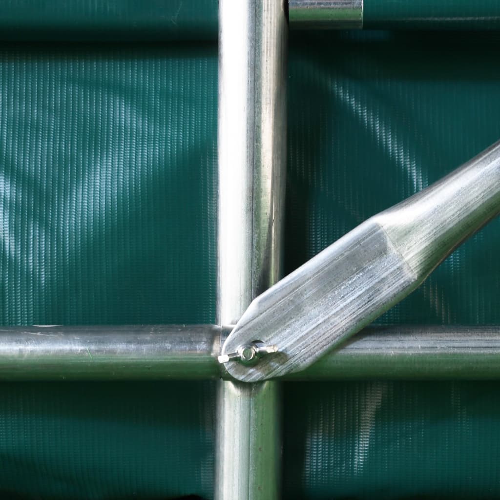Garažni šator PVC 2,4 x 3,6 m zeleni
