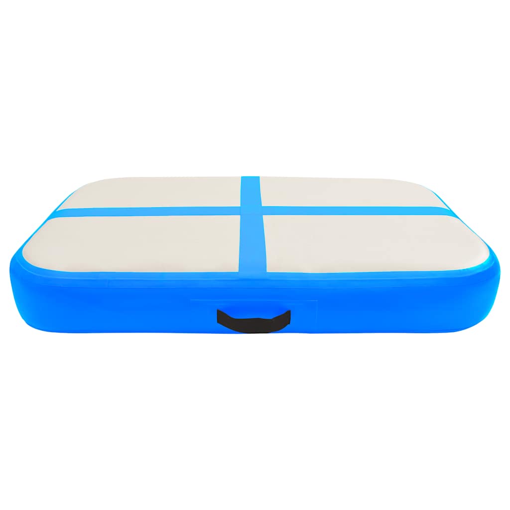 Strunjača na napuhavanje s crpkom 60 x 100 x 10 cm PVC plava