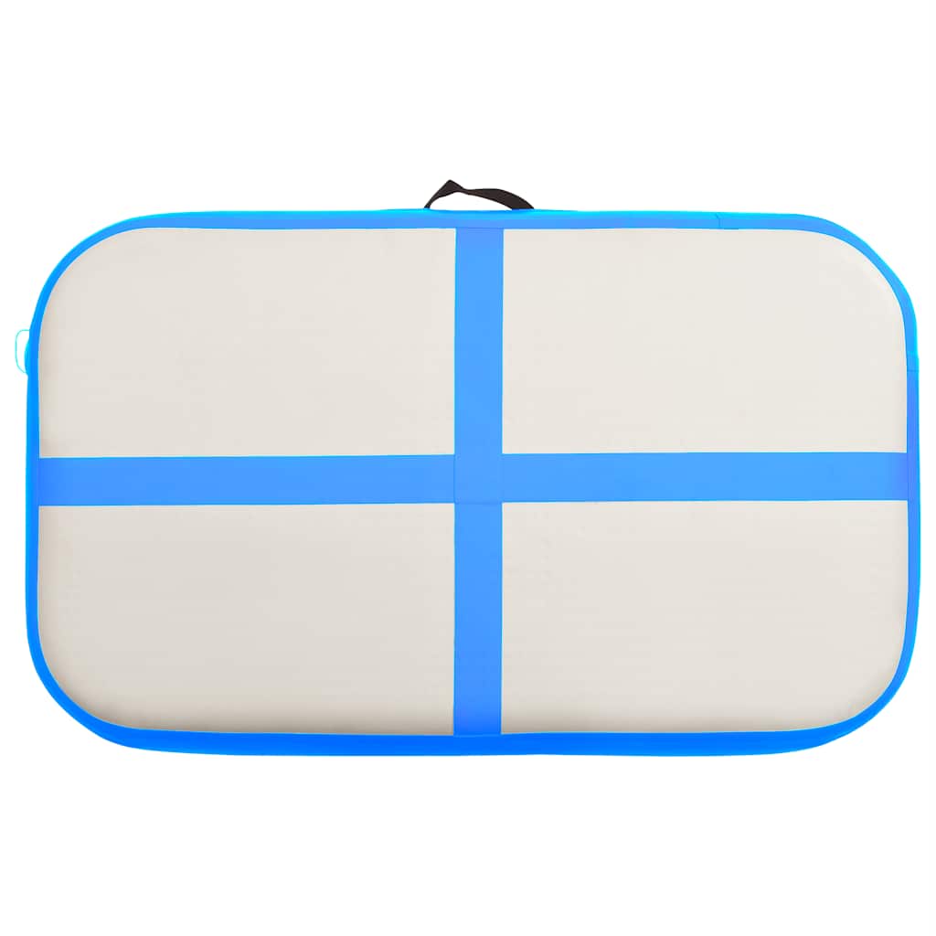 Strunjača na napuhavanje s crpkom 60 x 100 x 20 cm PVC plava