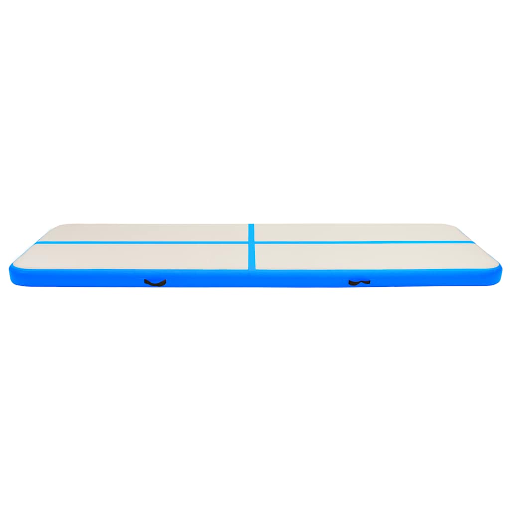 Strunjača na napuhavanje s crpkom 600 x 100 x 15 cm PVC plava
