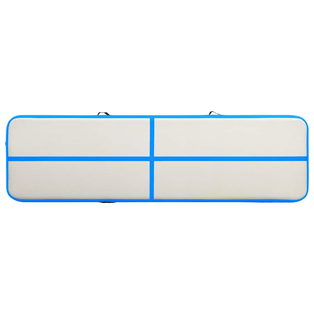 Strunjača na napuhavanje s crpkom 800 x 100 x 15 cm PVC plava