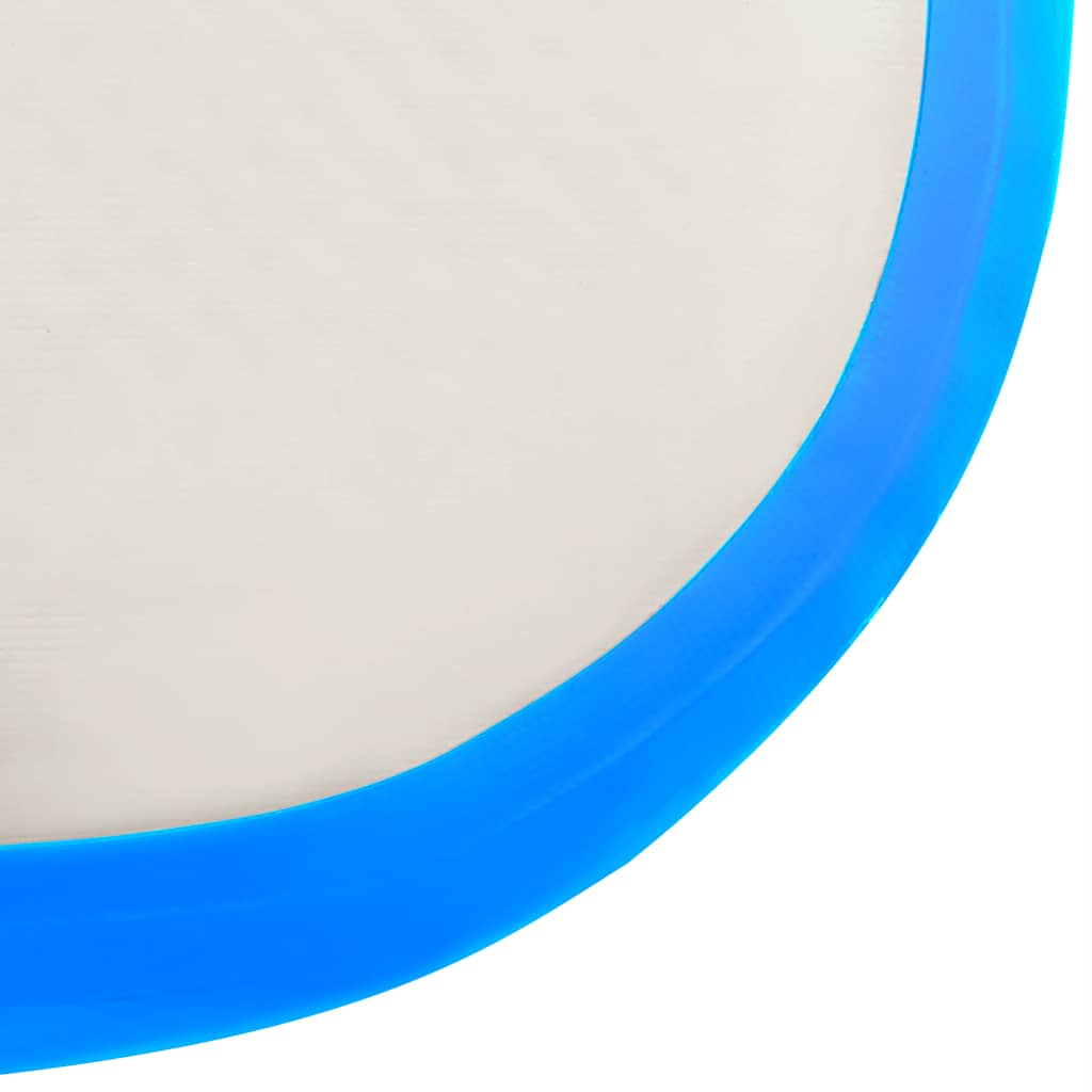 Strunjača na napuhavanje s crpkom 800 x 100 x 15 cm PVC plava
