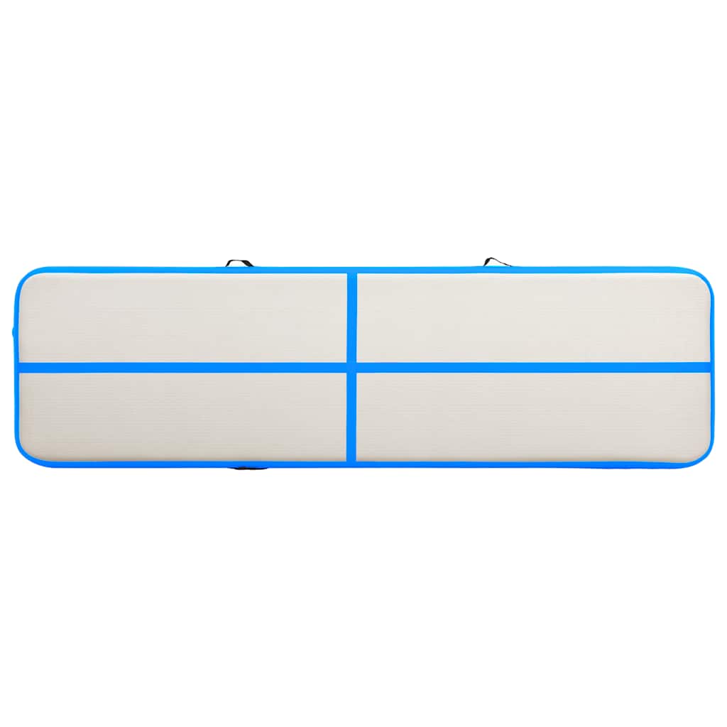 Strunjača na napuhavanje s crpkom 800 x 100 x 20 cm PVC plava