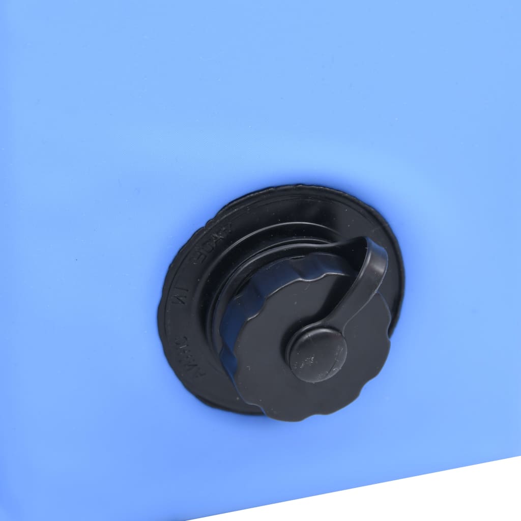 Sklopivi bazen za pse plavi 200 x 30 cm PVC