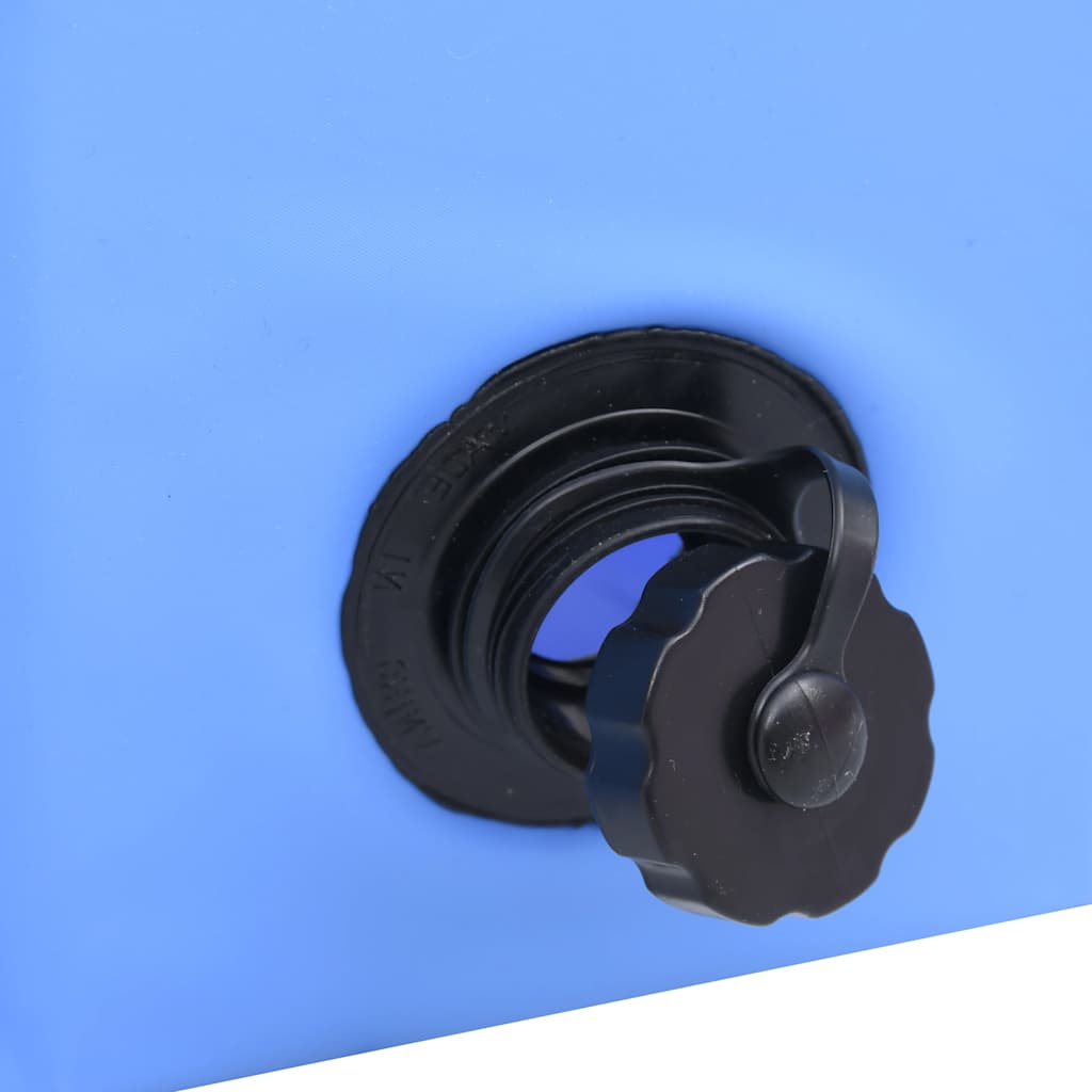 Sklopivi bazen za pse plavi 200 x 30 cm PVC