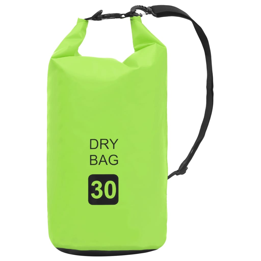 Suha torba zelena 30 L PVC