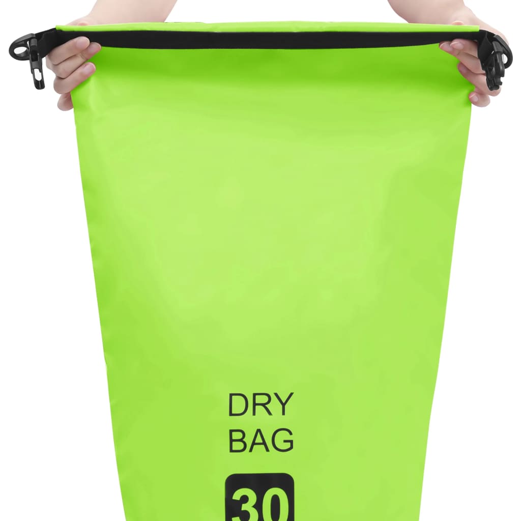 Suha torba zelena 30 L PVC