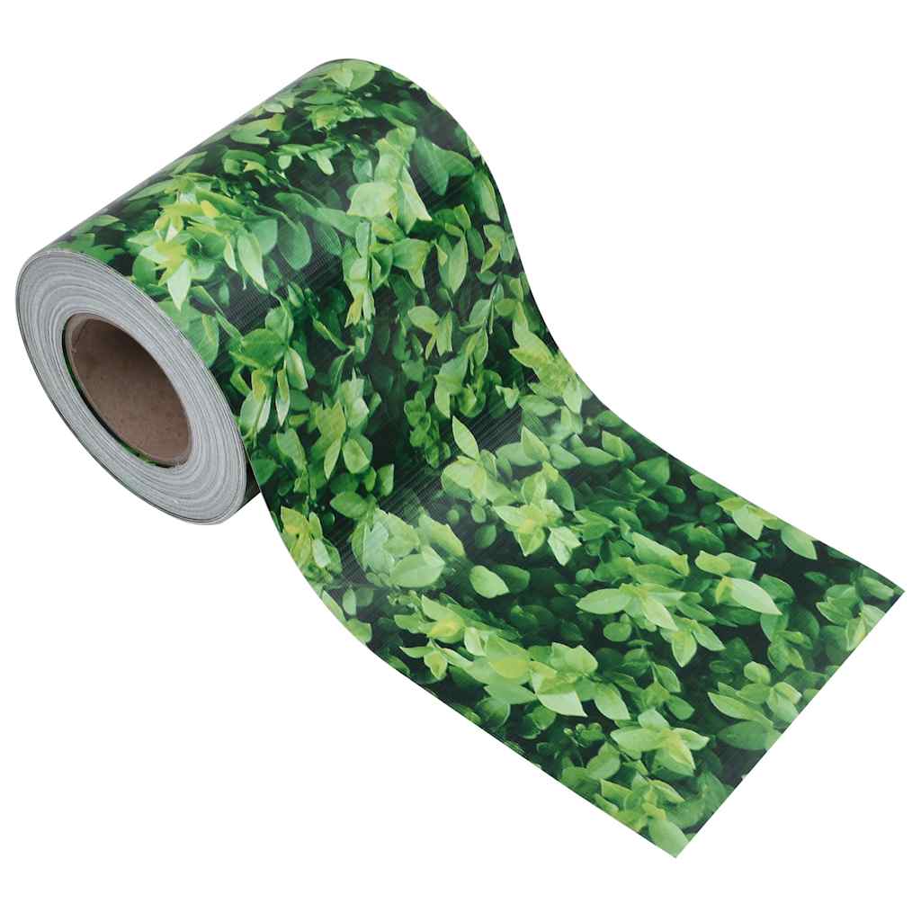 Vrtni zaslon za privatnost PVC 35 x 0,19 m zeleni