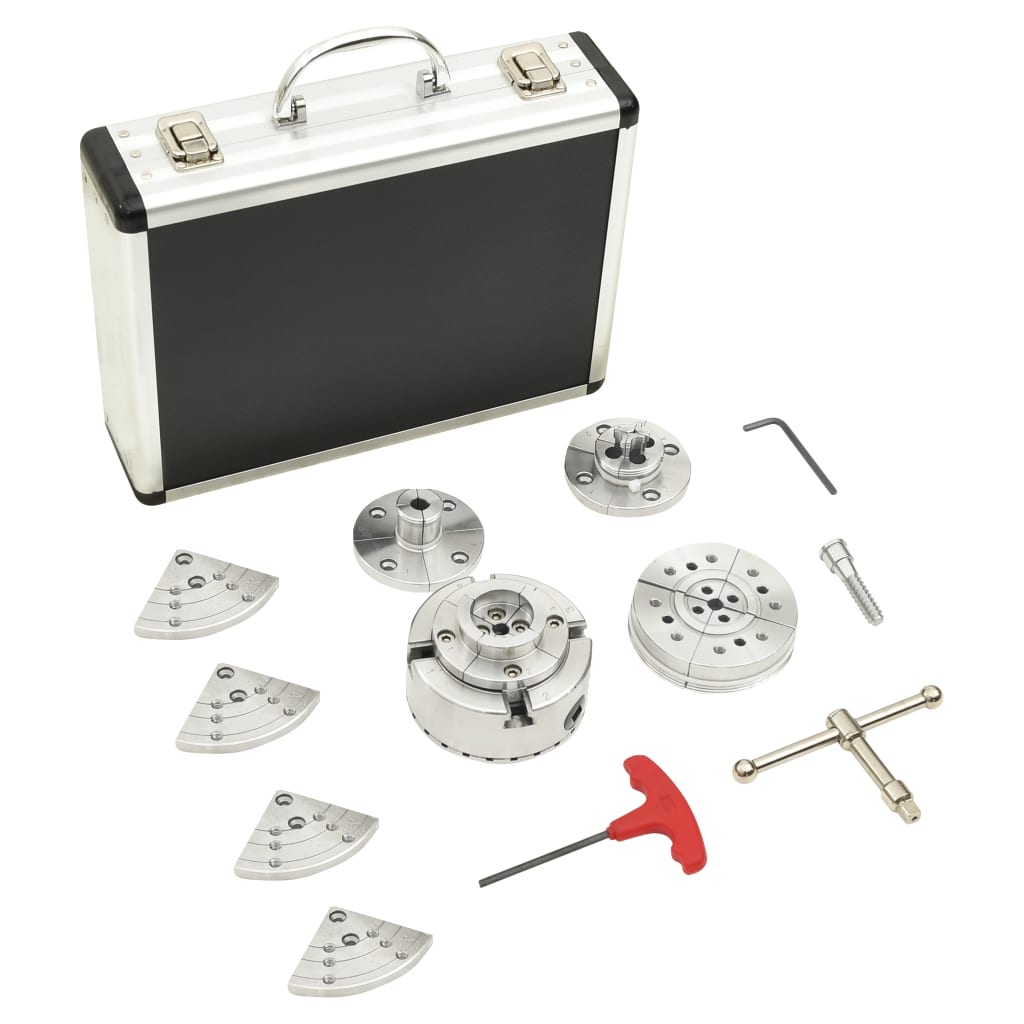 Set samocentrirajućih steznih glava za drvo 3,75 ″ čelični