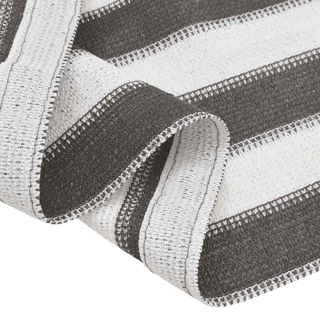 Tepih za šator 200 x 200 antracit i bijeli