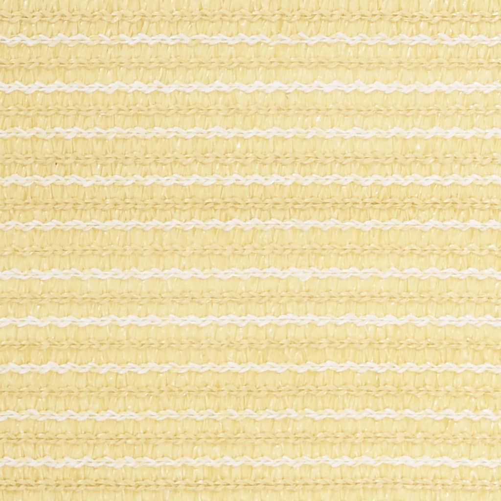 Balkonski zastor bež 120 x 500 cm HDPE