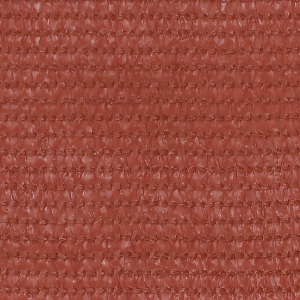 Balkonski zastor terakota 90 x 600 cm HDPE