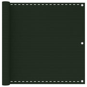 Balkonski zastor tamnozeleni 90 x 600 cm HDPE
