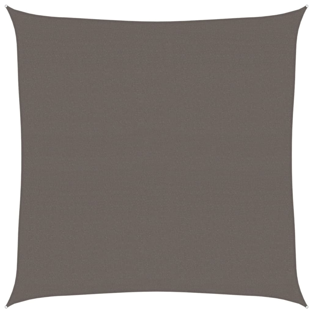 Jedro za zaštitu od sunca 160 g/m² antracit 7 x 7 m HDPE